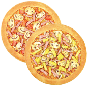 2 PIZZAS FAMILIARES | 26,00€